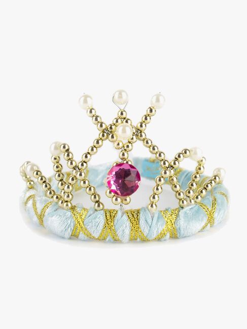 Den Goda Fen Kostume Tiara Velour Turkis