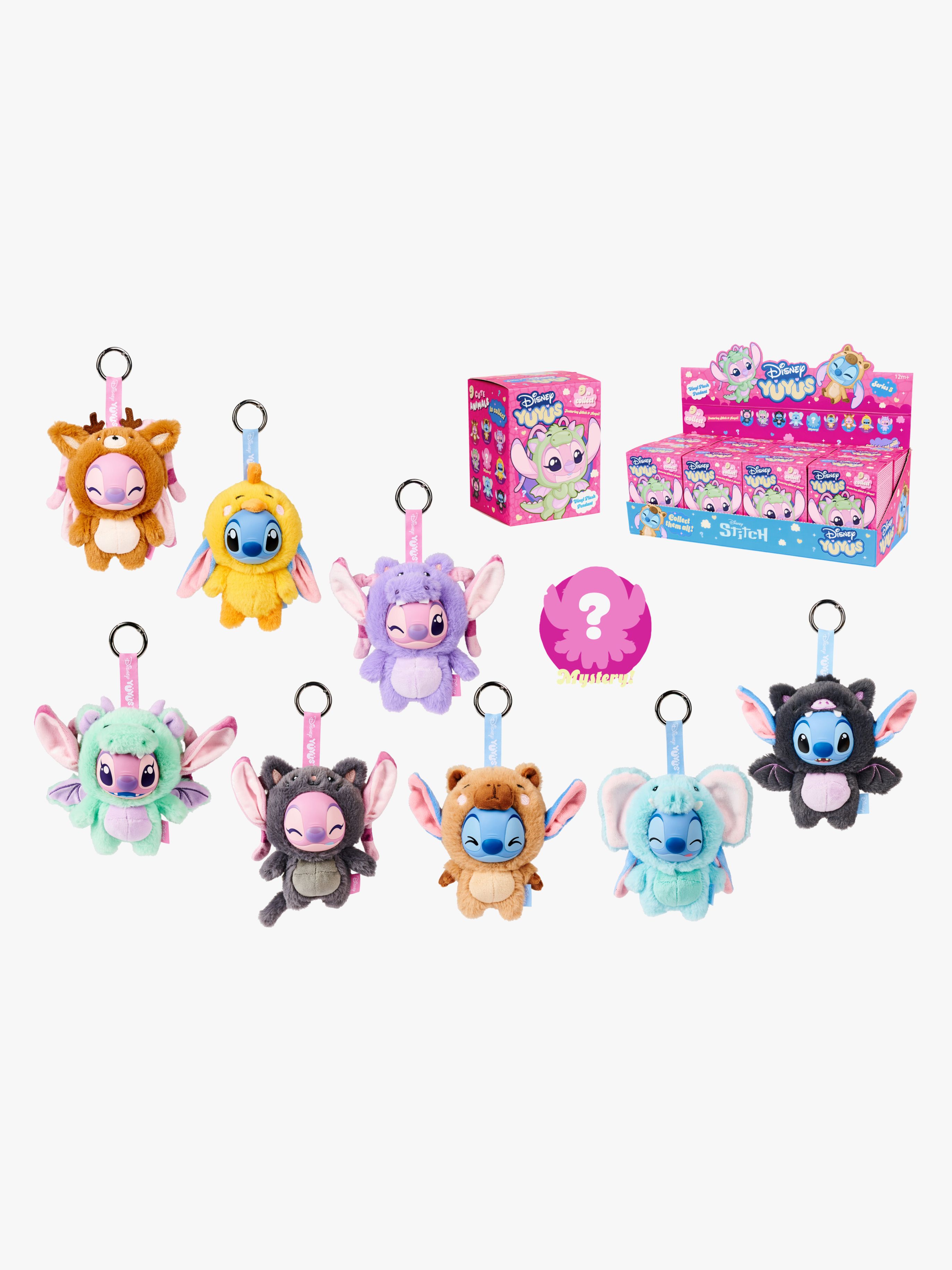 Disney YuYus Bamse Stitch &  Angel 12 Cm Wave 3