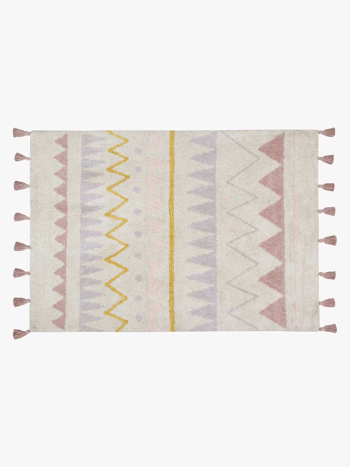 Lorena Canals Tæppe Azteca Natural, Nude Vintage