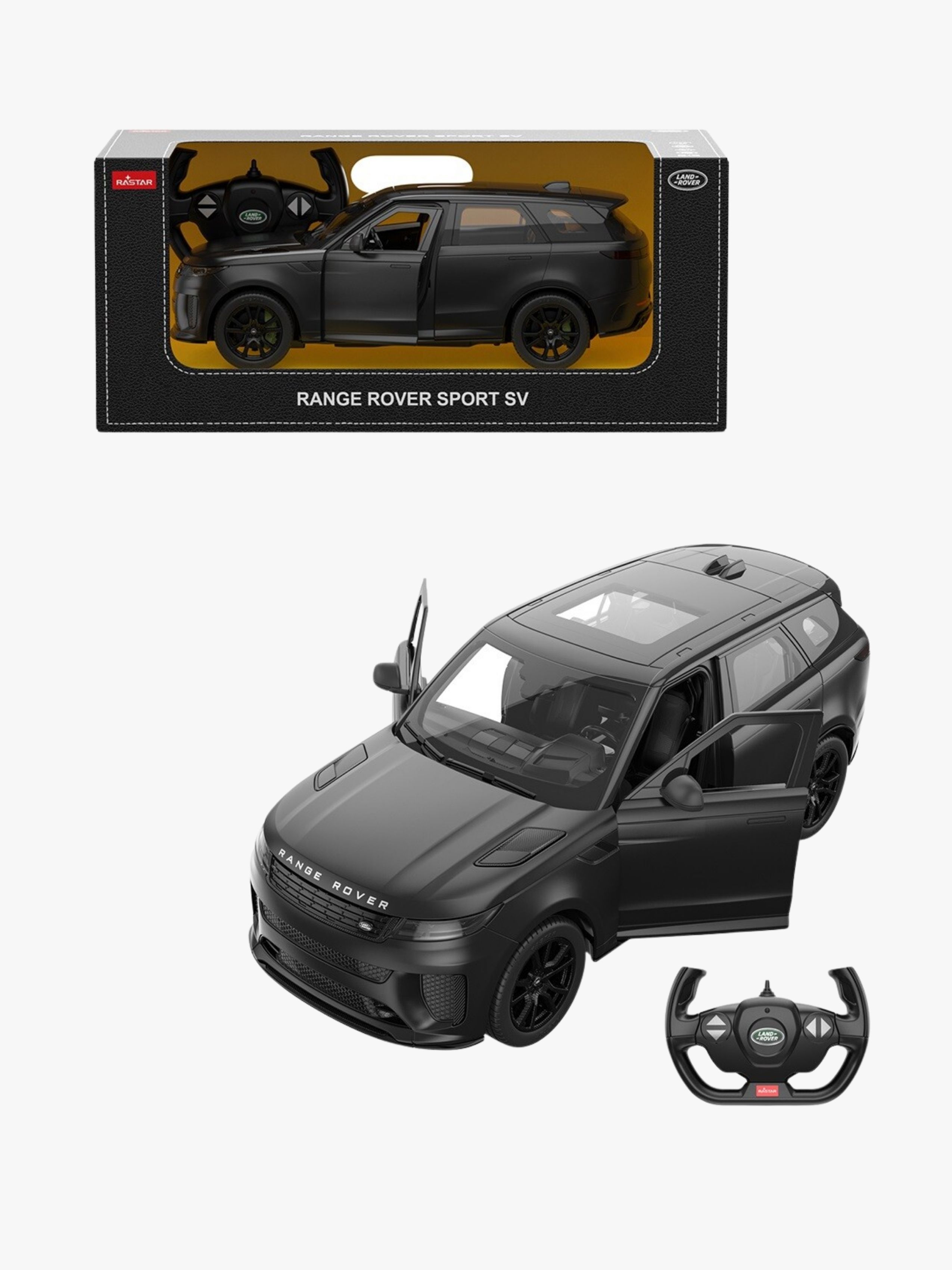 Rastar Fjernstyret Bil Range Rover Sport 1:14, Sort