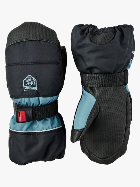 Hestra Kids Czone Vanter, Black/Petrol