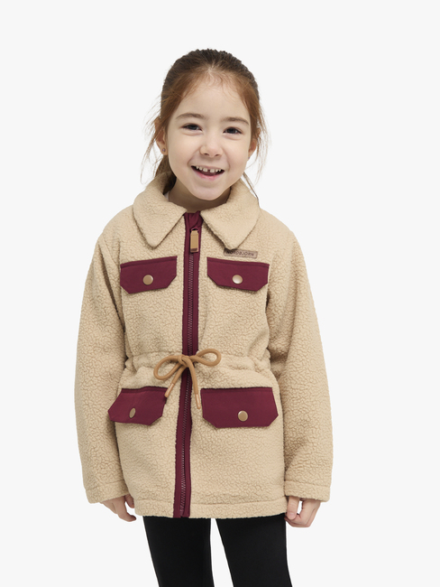 Nordbjörn Sillvik  Vindtæt Fleecetrøje, Beige