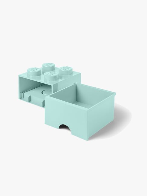 LEGO Opbevaringsklods 4, Turkis