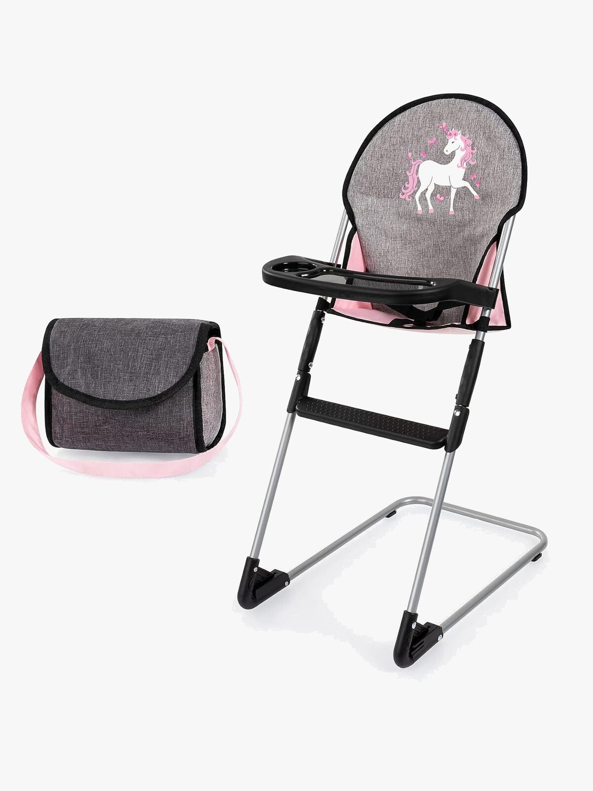 Bayer Design Dukkehøjstol med Håndtaske Sæt