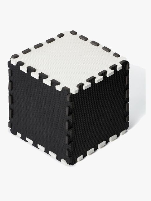 Kinderkraft Puslespilstæppe 150x180 Foam, Sort