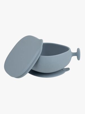 b.box Skål med Låg Silikone, Ocean