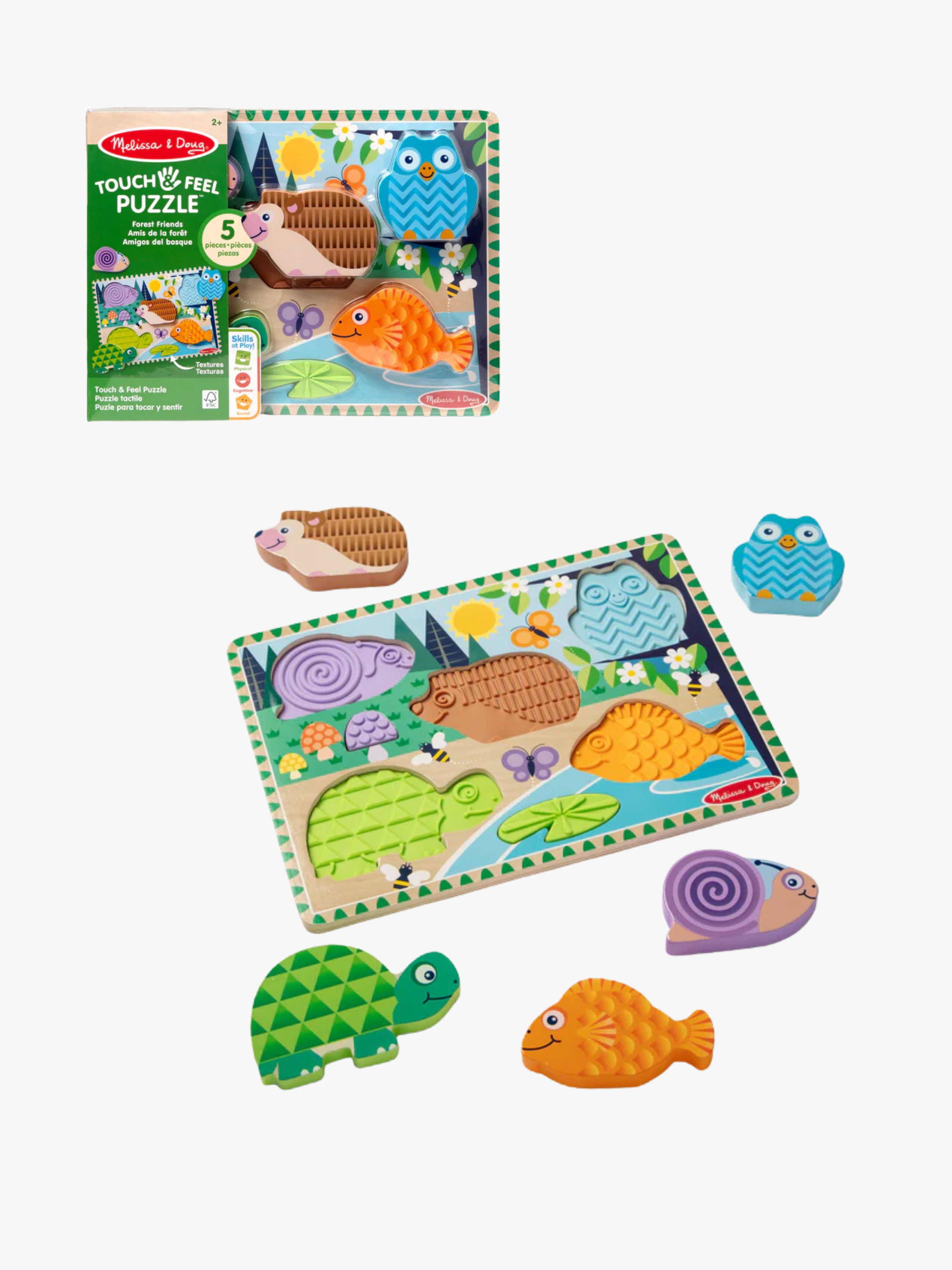 Melissa &  Doug Træpuslespil Skovens Venner