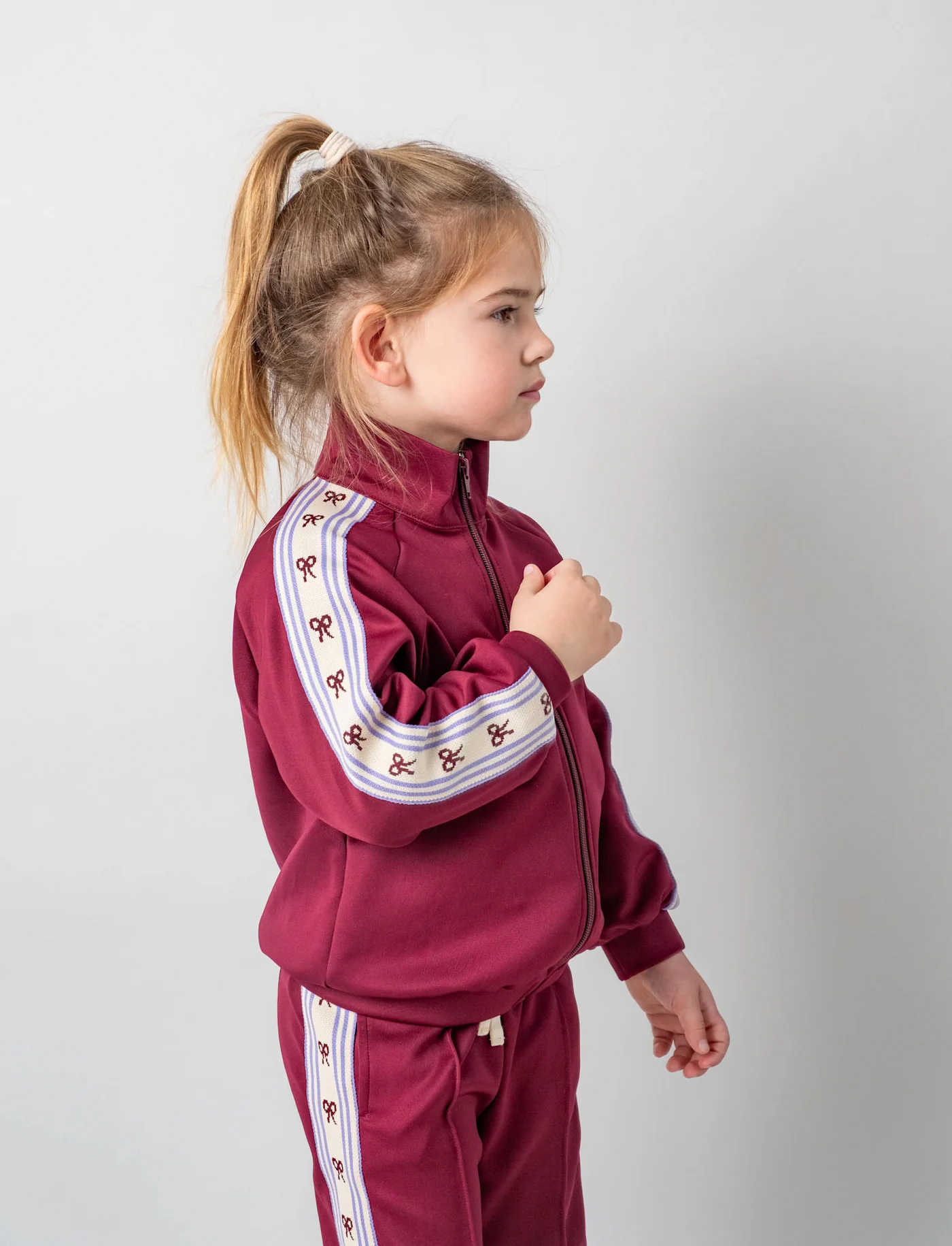 That's Mine Andrea Sweatshirt, Dark Cherry, 110