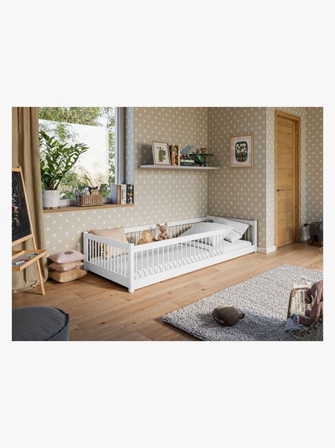Lano Meble PEDRO Montessori Floor Seng 80x180, Hvid