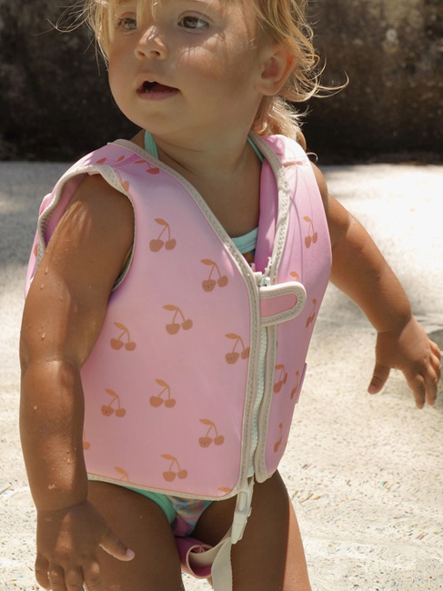 SUNNYLiFE Svømmevest, Cotton Candy Cherry