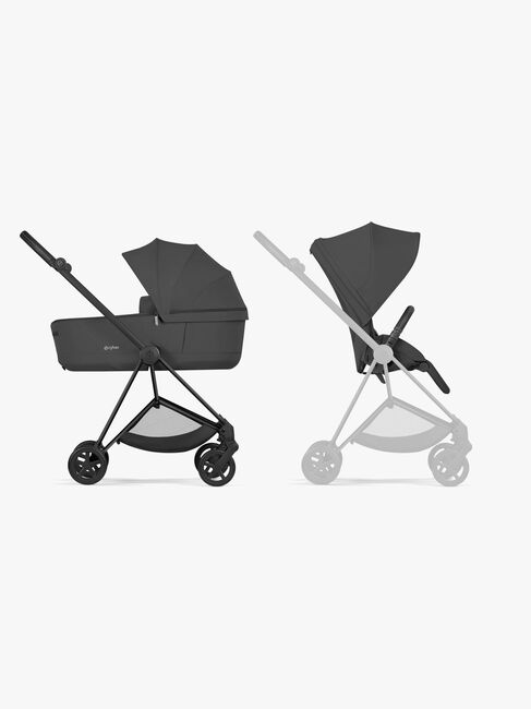 Cybex MIOS Comfort Duovogn, Matt Black/Sepia Black