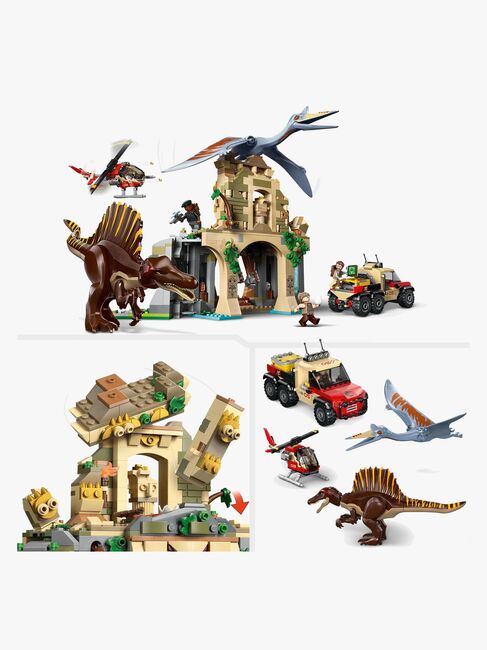 LEGO Jurassic World 76976 Luftmission: Spinosaurus og quetzalcoatlus