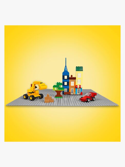 LEGO Classic Grå byggeplade 11024