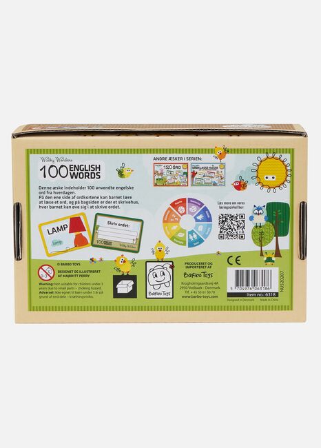 Barbo Toys Wacky Wonders Lær 100 Engelske Ord - Sæt