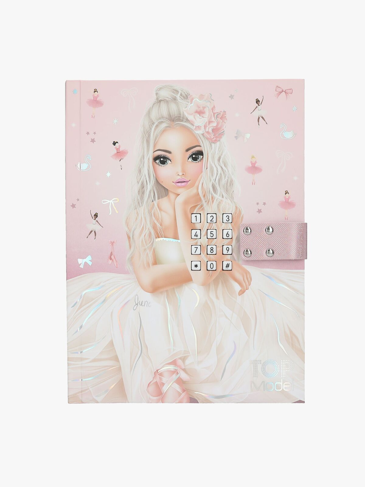 TOPModel Dagbog med Kode & Musik Ballet