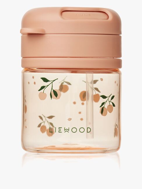 LIEWOOD Pavia Tritan Sugerørskop 280 ml, Peach/Sea Shell