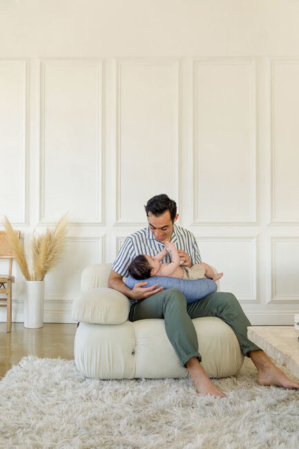 DockATot Ammepude, Indigo Chambray