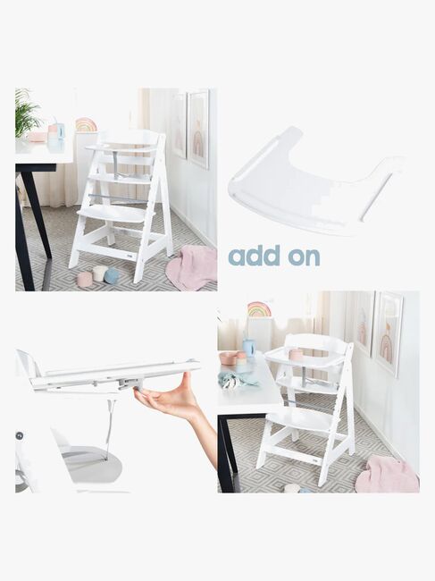 Roba Sit Up Flex Grow-Along Højstol, White