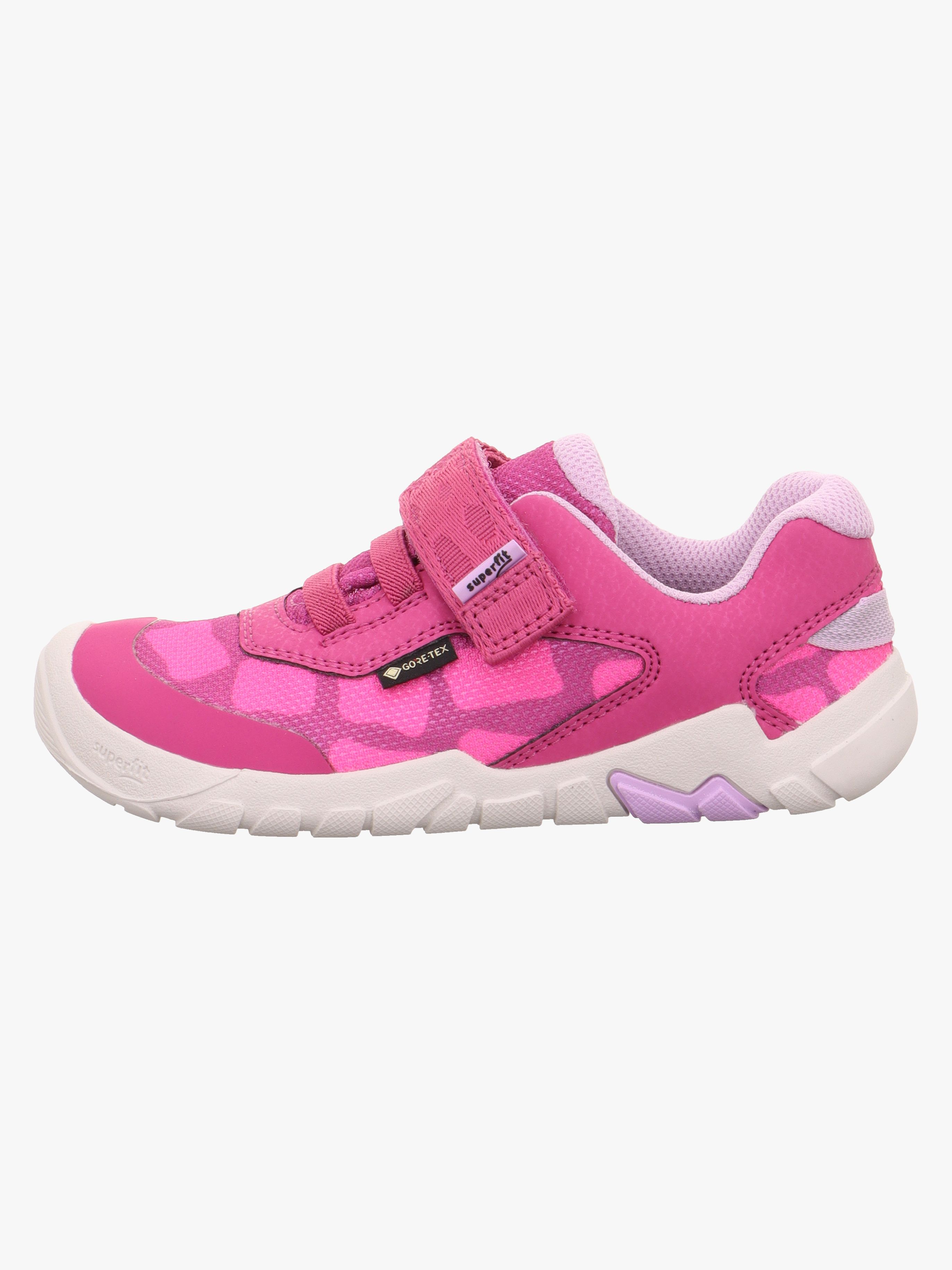 Superfit Trace Barefoot GTX Sneakers, Lyserød/Lilla, 35