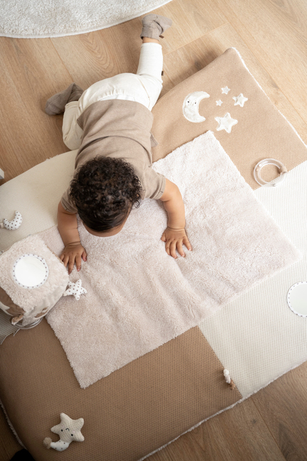 Baby's Only Heaven Legetæppe 75x95, Clay/Warm Linen