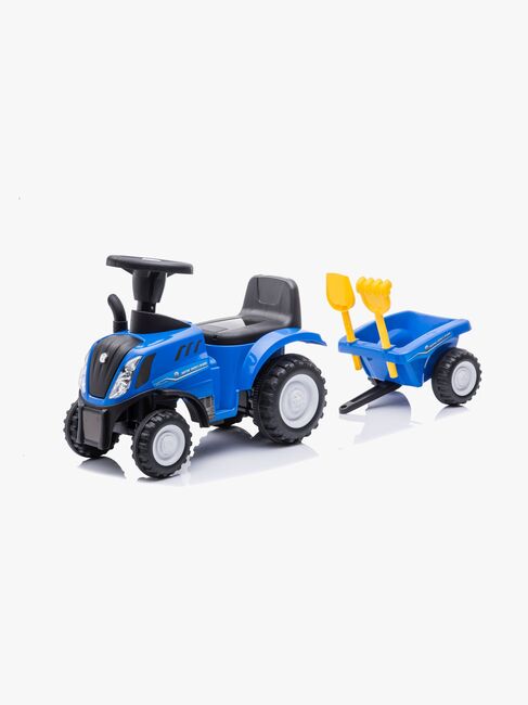 New Holland Gåbil med Trailer, Blå