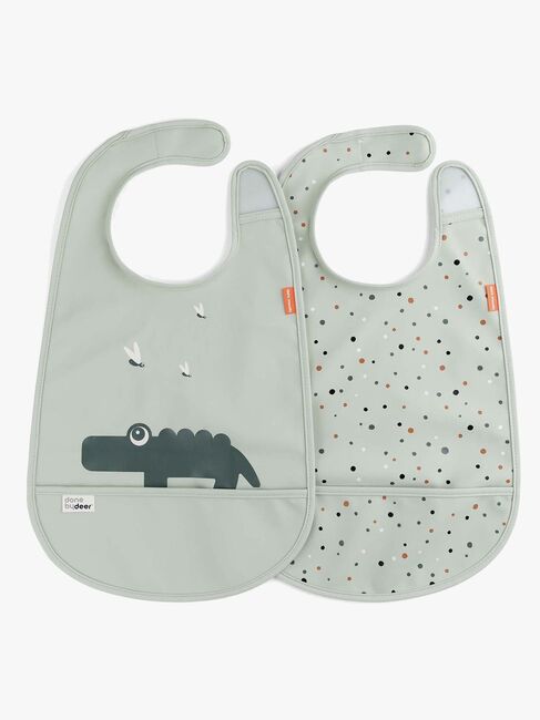 Done By Deer Croco 2-pak Hagesmæk, Green