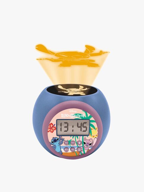 Lexibook Lilo & Stitch Projector Vækkeur