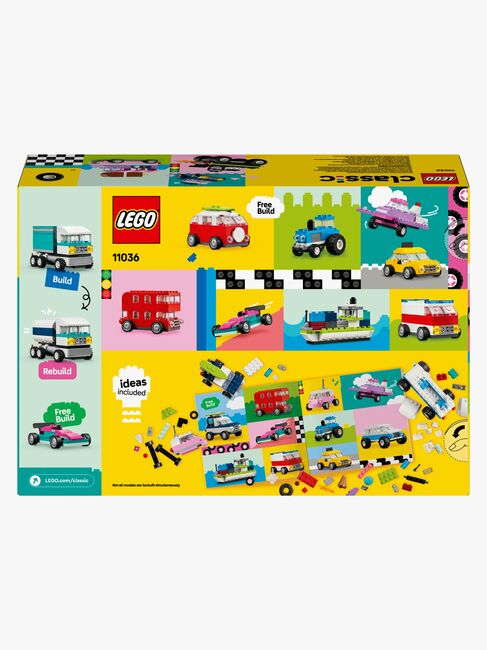 LEGO Classic 11036 Kreative køretøjer