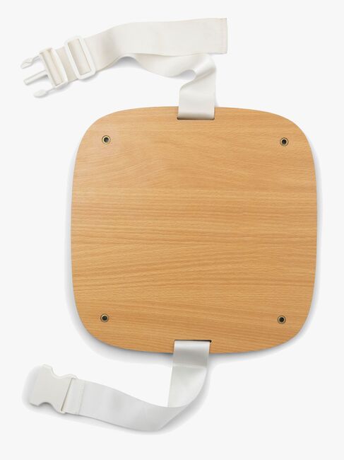 Ziza Barnesæde Bundplade, Natural/White