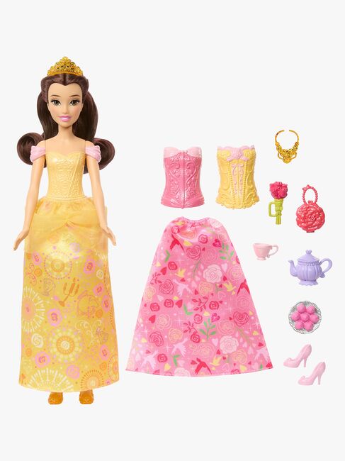 Disney Princess Modedukke Belle med Outfits