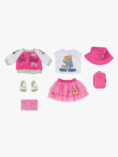 BABY born Luksus Rejse-outfit 43 cm