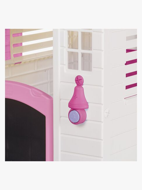 DOLU Garden Legehus med Hegn, Pink