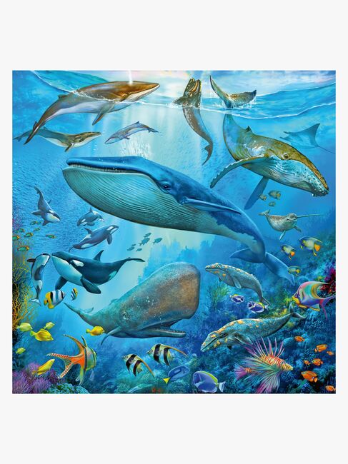 Ravensburger Puslespil Liv i Havet 3x49 Brikker