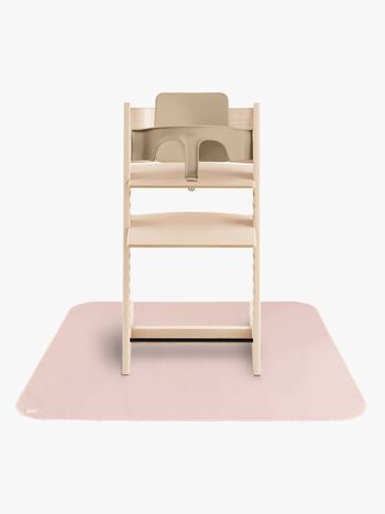 Mushie Gulvbeskyttelse til Højstol, Blush