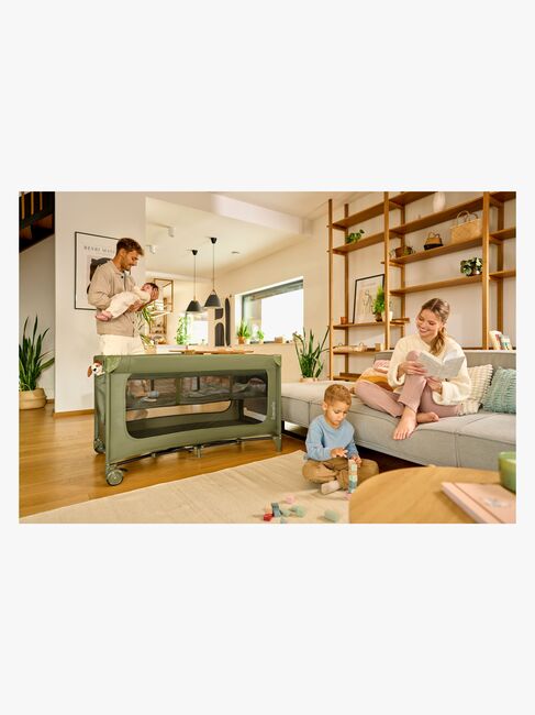 Lionelo JASMIN EASY FOLD Weekendseng, Green Olive