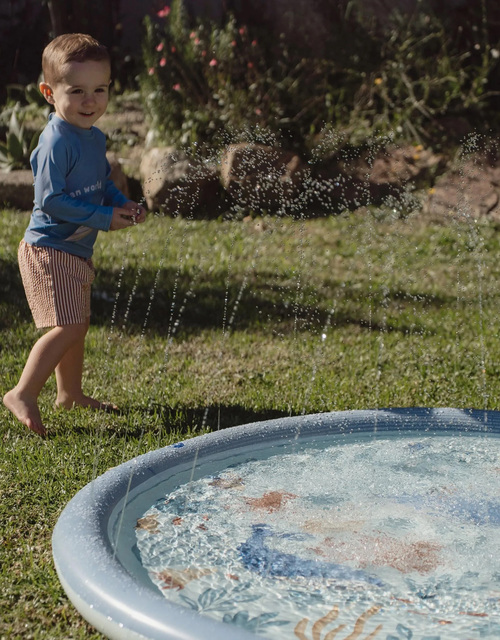 Little Dutch Ocean World Sprinklermåtte, Blue