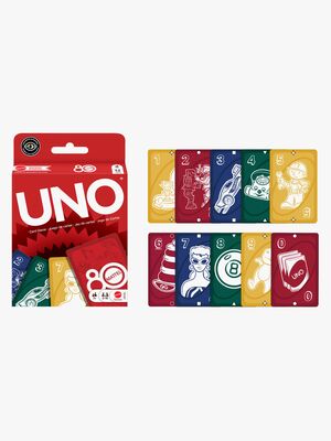 UNO Mattel 80th Ruby Red Kortspil