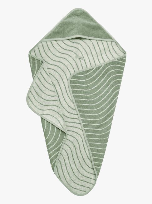 Leander Håndklæde med Hætte, Woodland Sage Green