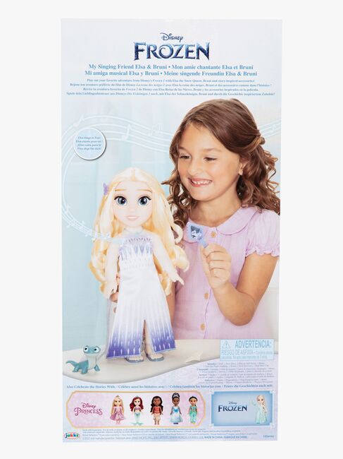 Disney Frozen Elsa Dukke Snedronning Sing-a-long 38cm