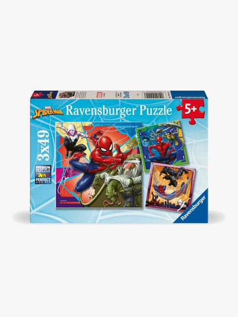 Ravensburger Marvel Spider-Man Puslespil 3x49 Brikker