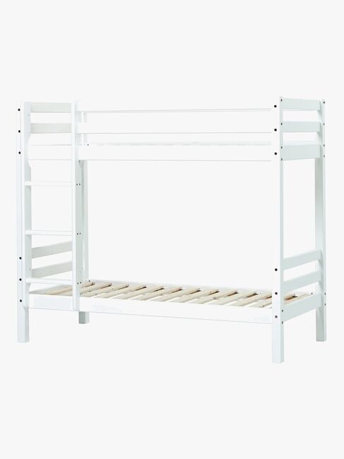 Hoppekids Basic Køjeseng 90x200, Hvid