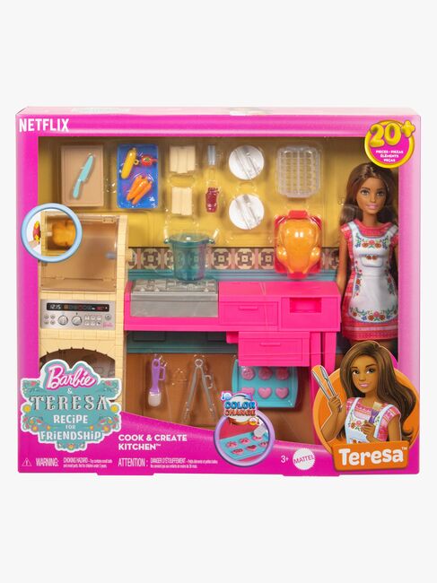 Barbie & Teresa Recipe for Friendship Legesæt Køkken med Dukke