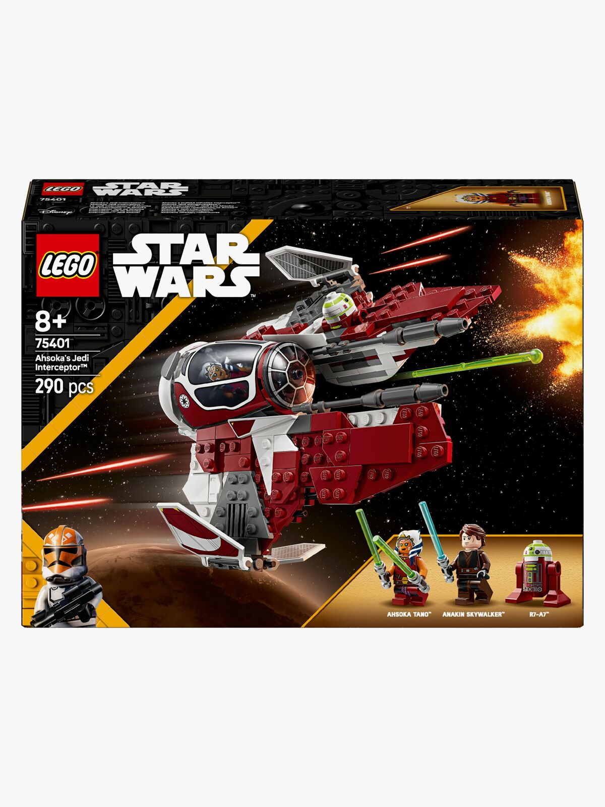 LEGO Star Wars 75401 Ahsokas Jedi Interceptor