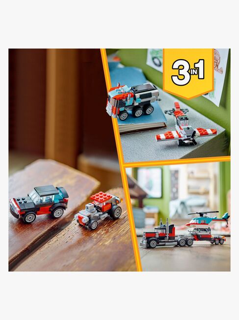 LEGO Creator 31146 Blokvogn med helikopter