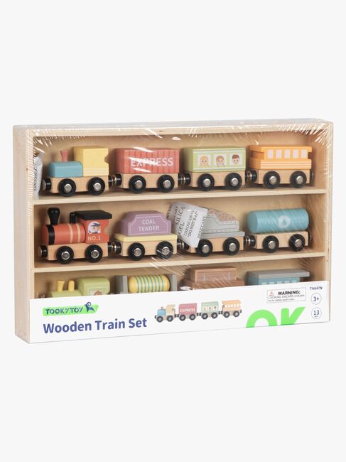 TookyToy Wooden Togsæt