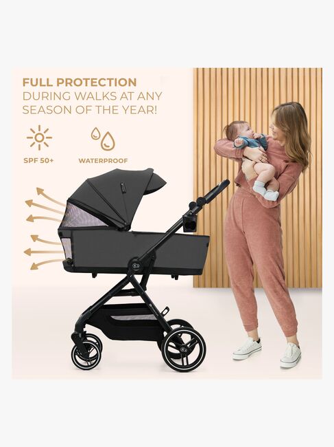 Kinderkraft YOXI 2-in-1 Duovogn, Moonlight Grey