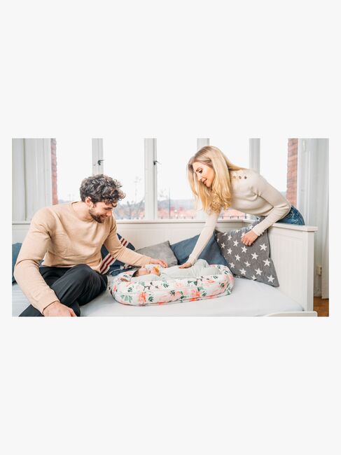 EcoViking Organic Babynest Cover Rose Garden