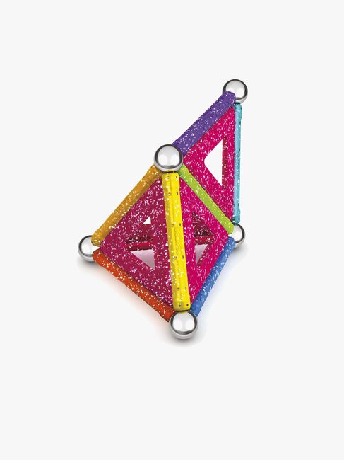 Geomag Glow & Glitter Panels Byggesæt 2-pak 47 Dele