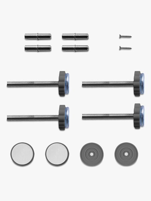 Lionelo Truus Slim Sikkerhedsgitter, Grey Graphite/Natural