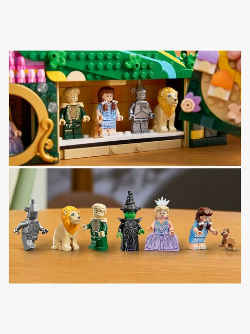 LEGO Wicked 75685 Emerald City-vægkunst